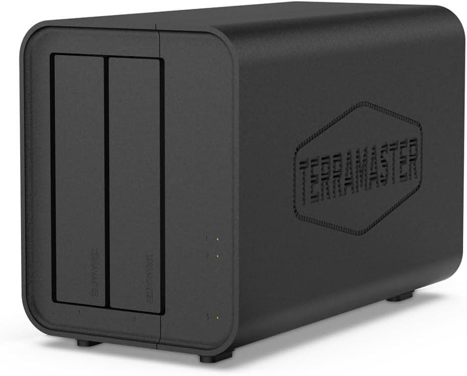 【お買い得】TERRAMASTER テラマスター F2 212 2ベイNAS - クアッドコア1GB 169B1479