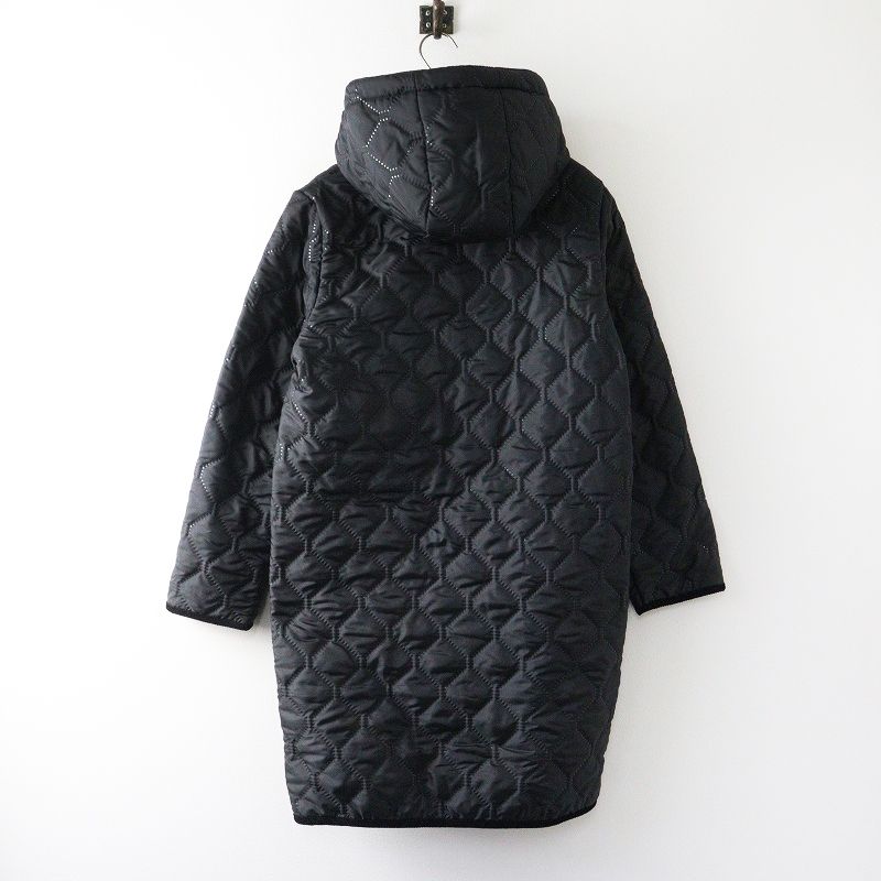 ARMEN アーメン リバーシブル フーデッド キルティング ジャケット 