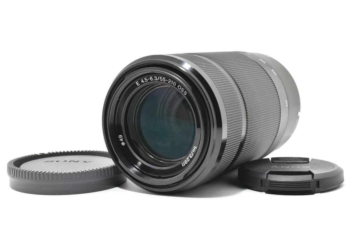 SONY ソニー E 55-210mm F4.5-6.3 OSS 望遠レンズ #49 家電、AV