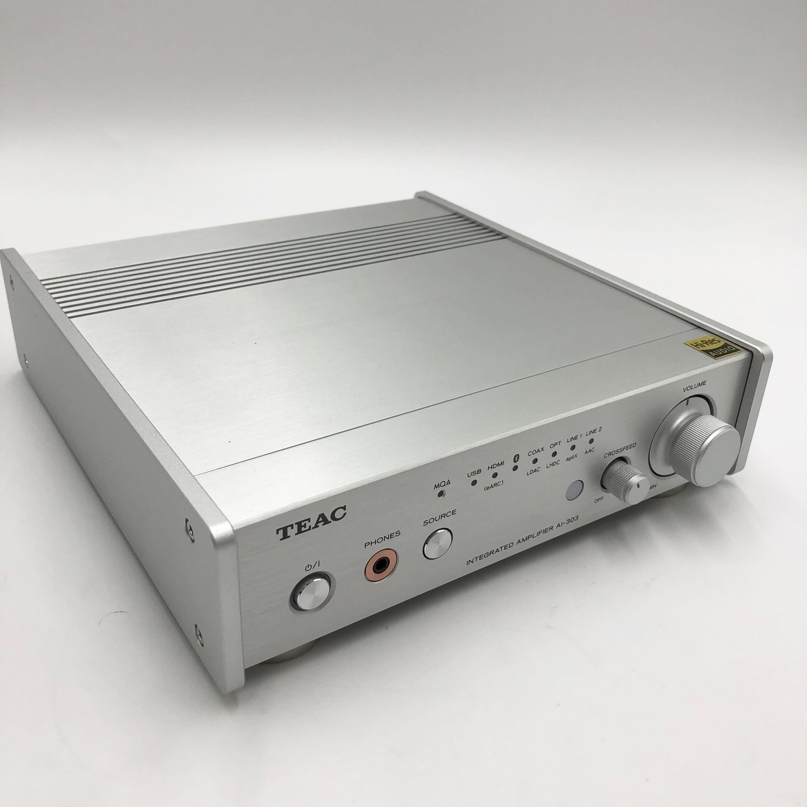 TEAC(ティアック) AI-303-S シルバー USB DAC/ステレオプリメイン
