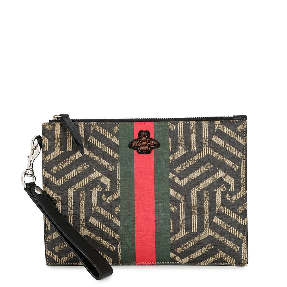 グッチ クラッチバッグ GGカレイド/レザー シェリー ビー 495524 グッチ クラッチバッグ GGカレイド/レザー シェリー ビー 495524