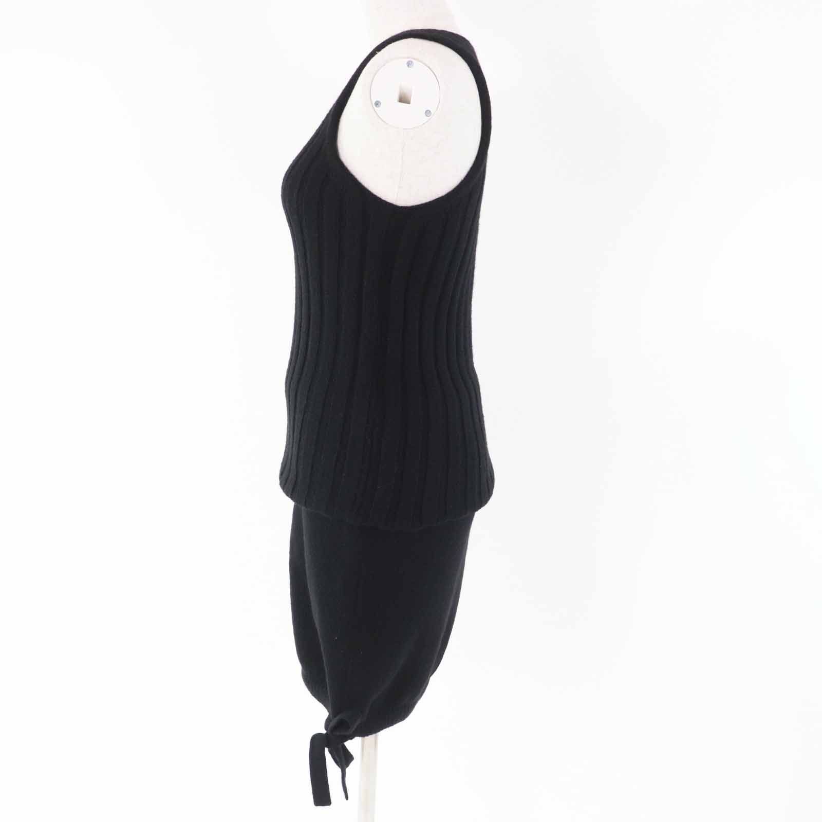 良品◎CHANEL シャネル ヴィンテージ 04A P23861 カシミヤ ライン 