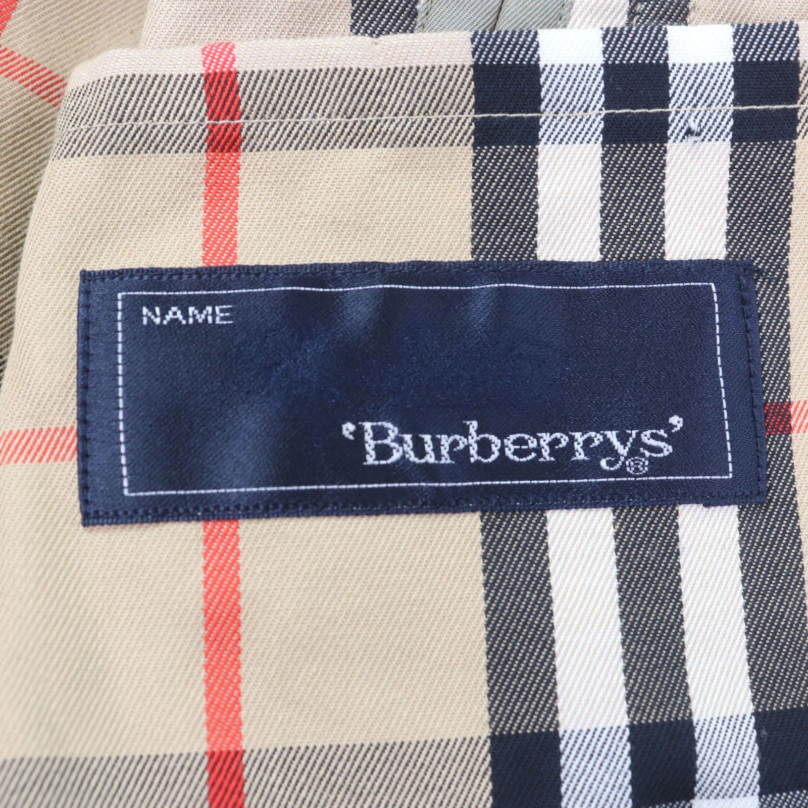 美品○Burberrys バーバリー ヴィンテージ WR075-902-75 コットン100