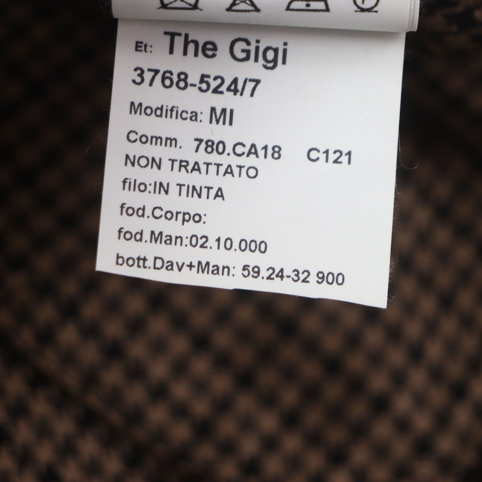 極美品▽THE GIGI ザ・ジジ ウール100% 千鳥格子柄 アンコン シングル