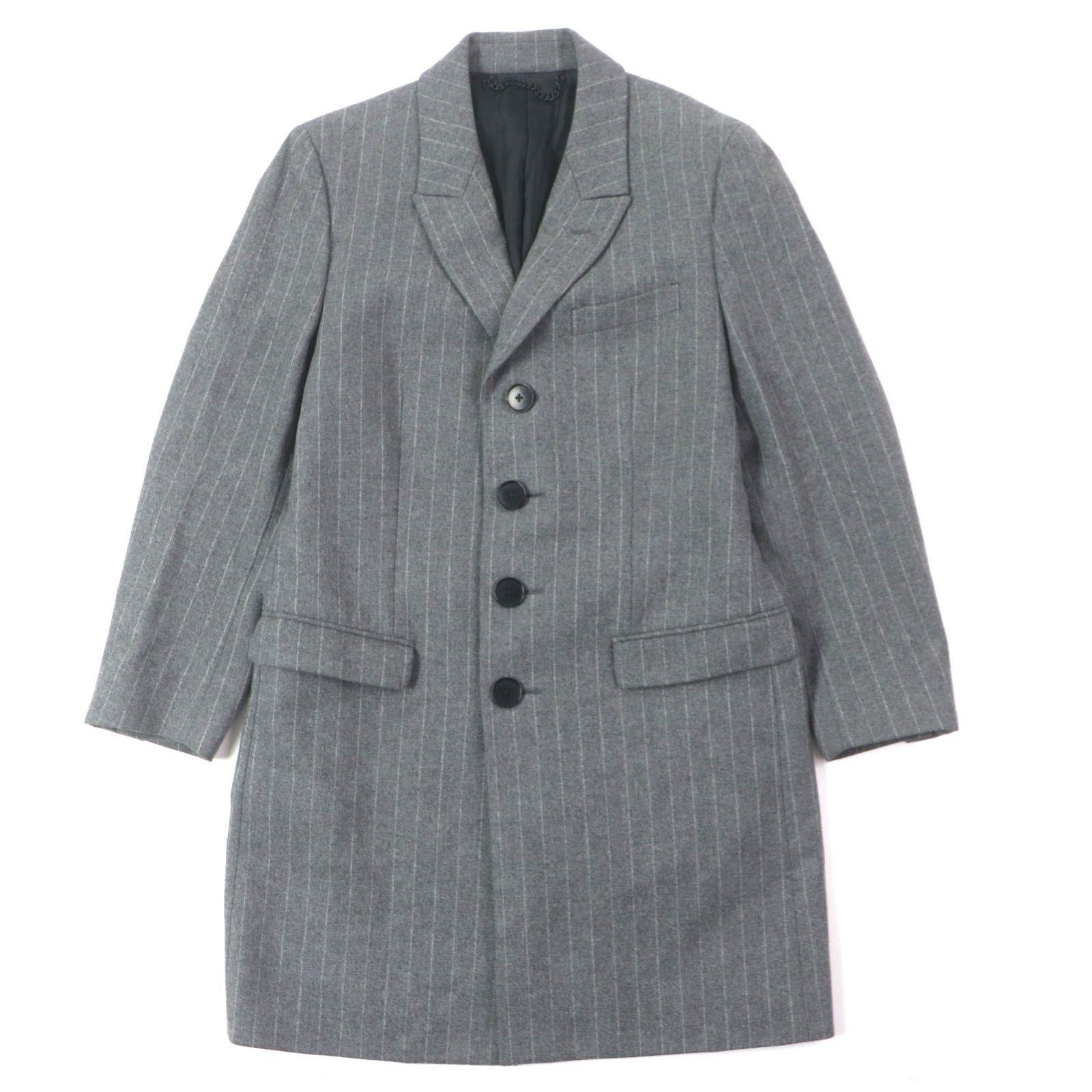 美品▽Paul Smith LONDON ポールスミスロンドン ウール100% ストライプ 