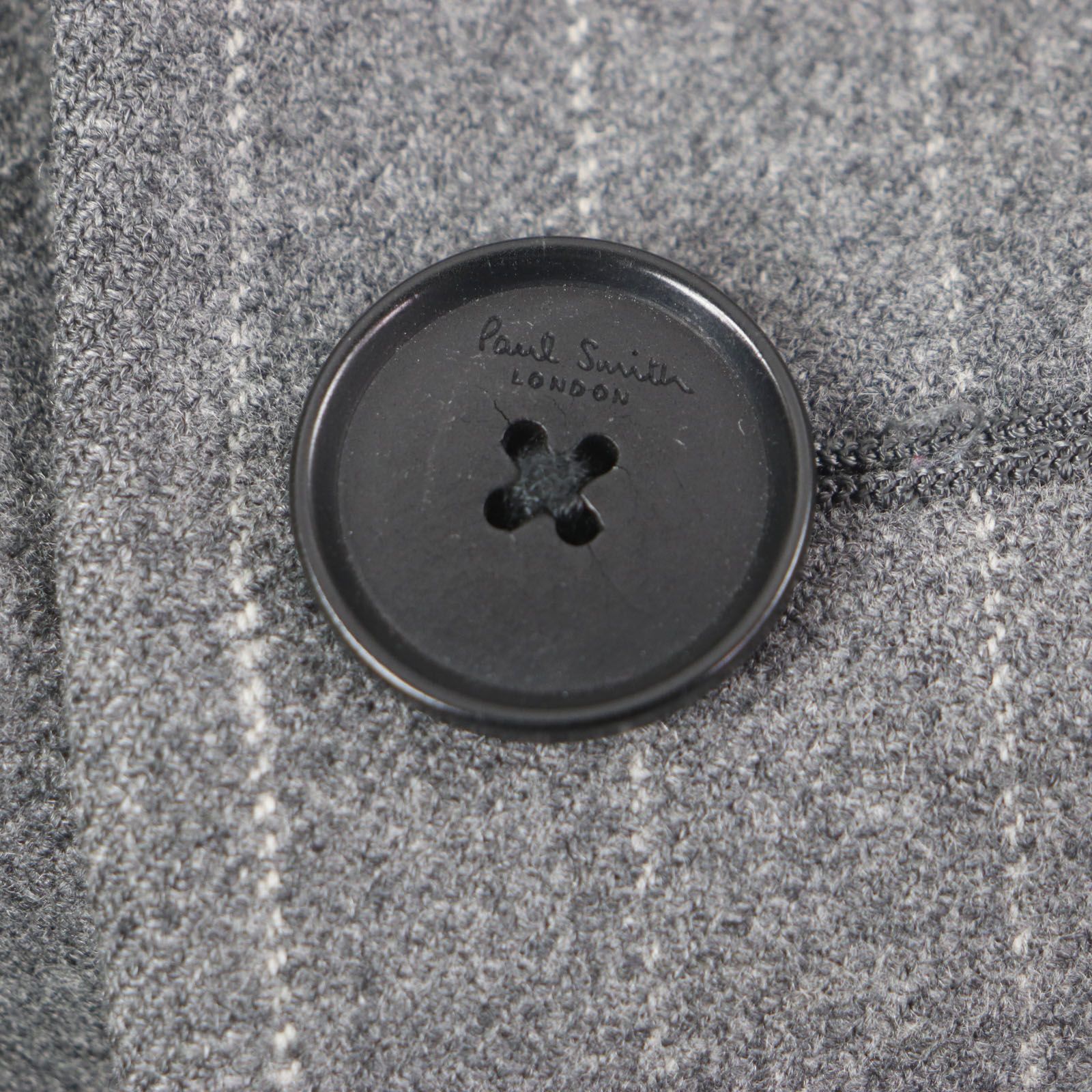 美品▽Paul Smith LONDON ポールスミスロンドン ウール100% ストライプ 