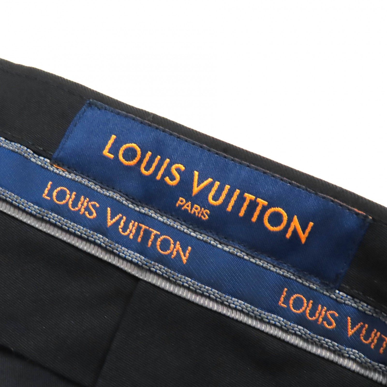 未使用品△LOUIS VUITTON ルイヴィトン 21AW ウール100％ LVロゴ刺繍 