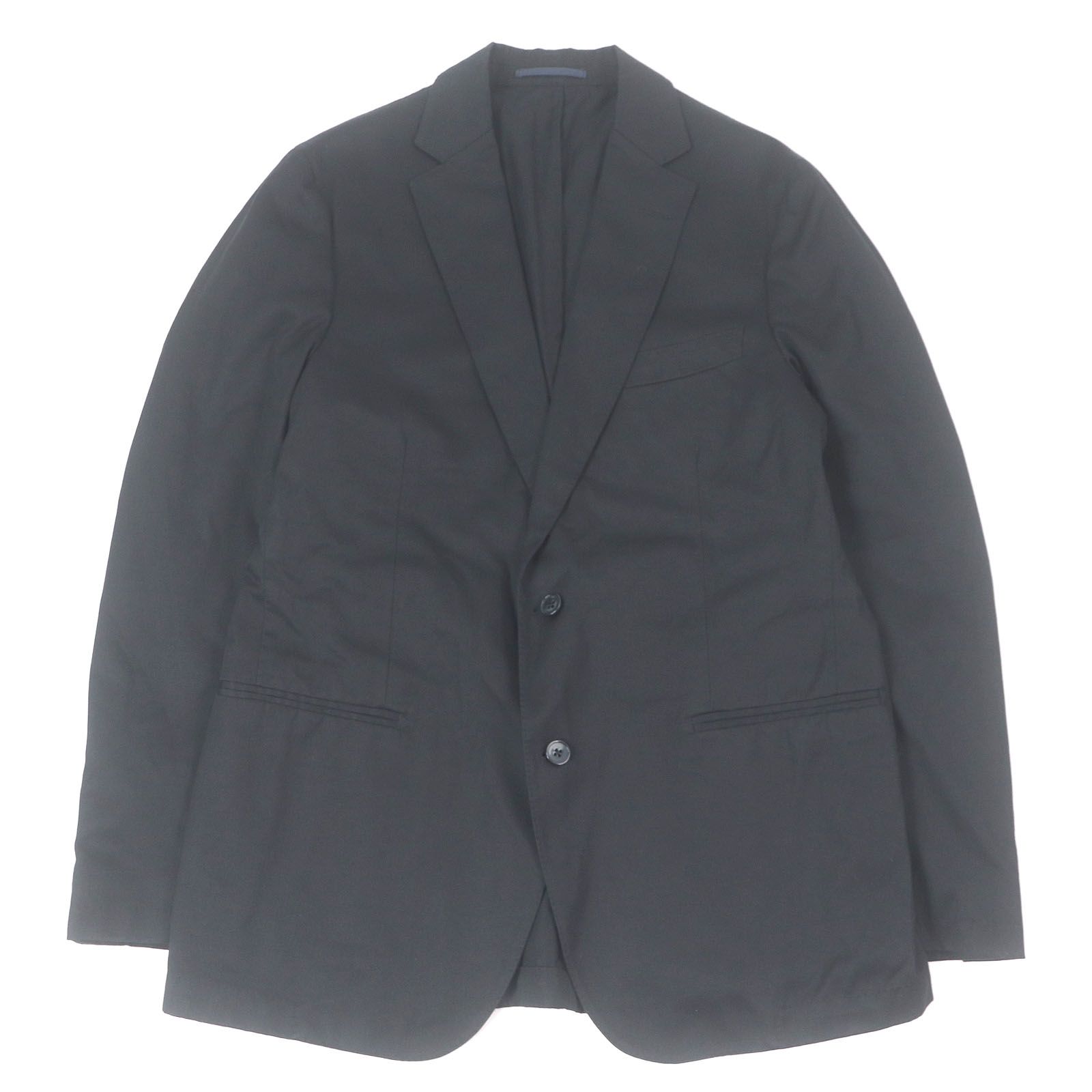 美品□LARDINI ラルディーニ コットン100％ シングル ブレザー 