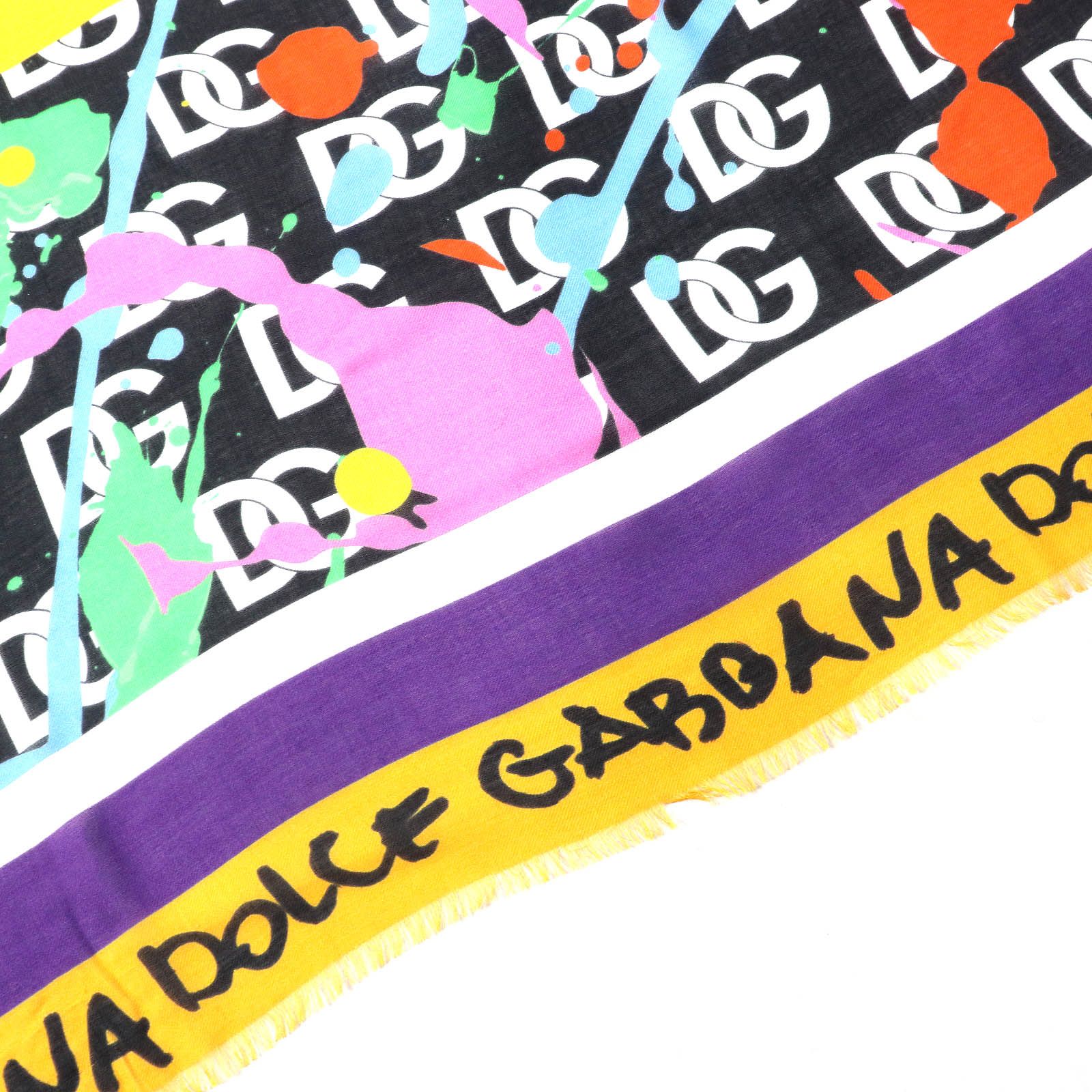 未使用品△DOLCE&GABBANA ドルチェ＆ガッバーナ 黒タグ モダール 