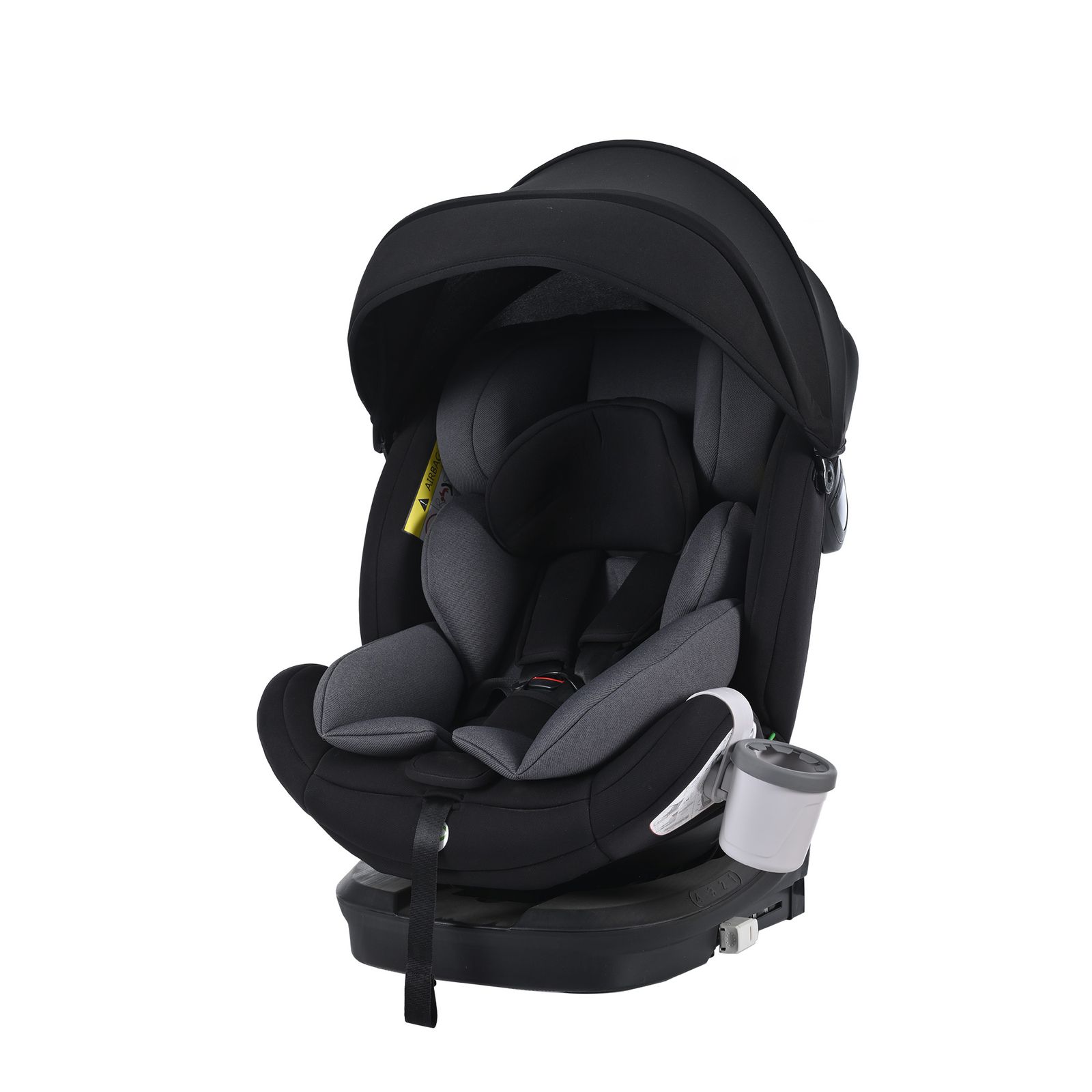 チャイルドシート ISOFIX 新生児対応 360度回転 0～12歳 40～150cm 