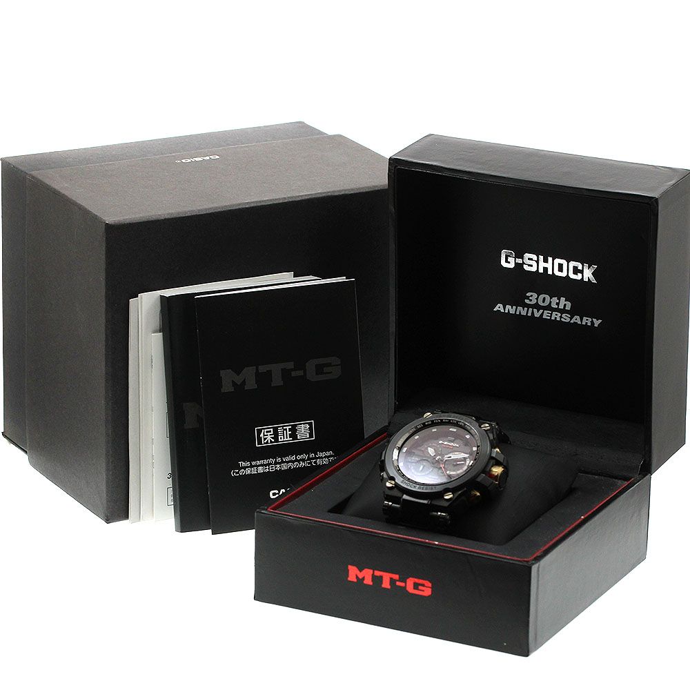 カシオ CASIO MTG-S1030BD-1AJR G-SHOCK MT-G 30周年記念モデル 限定 