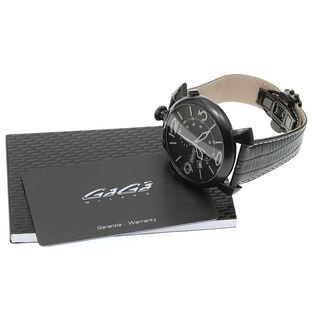 ガガミラノ GaGa MILANO 5099.01BK マヌアーレ シン クロノ 46MM 