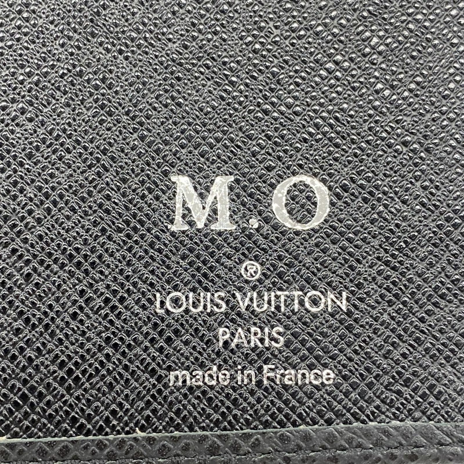 1円 LOUIS VUITTON ルイヴィトン M32572 タイガ ポルトフォイユ ブラザ 