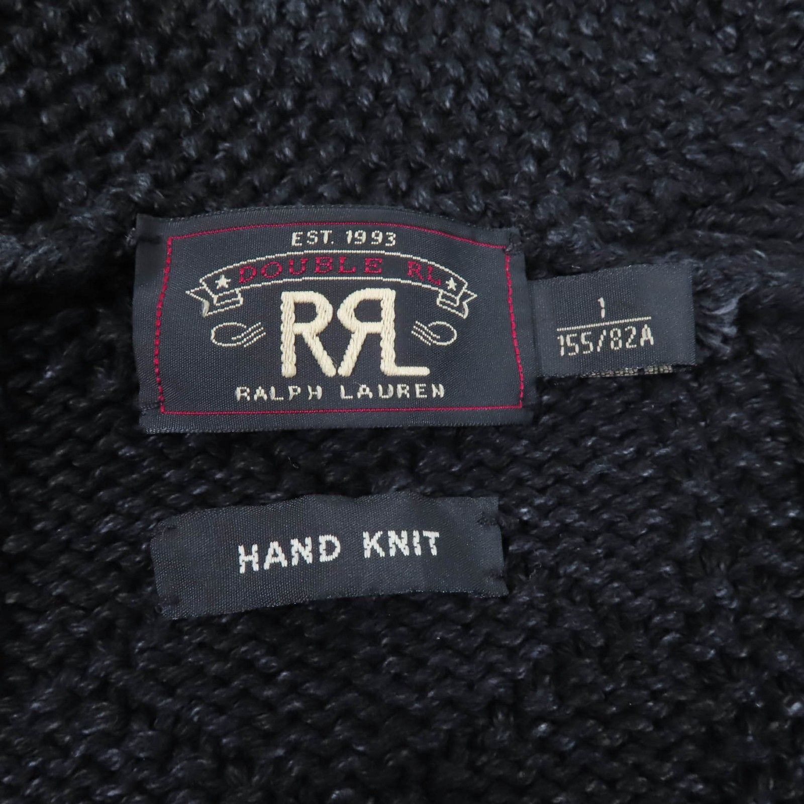 未使用品☆RRL ダブルアールエル コットン100％ イカリボタン付
