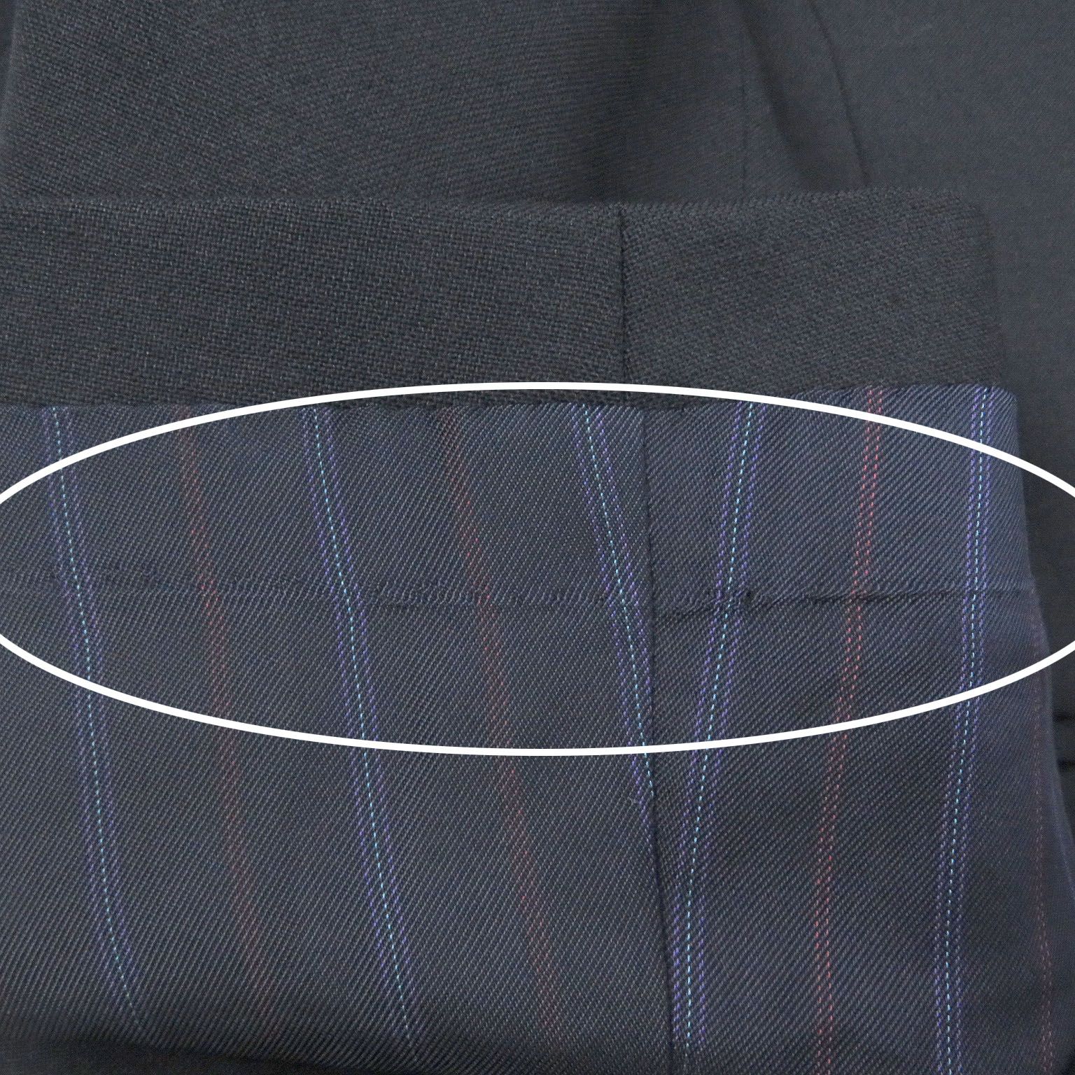 美品□BURBERRY LONDON バーバリーロンドン ウール モヘア エンブレム 