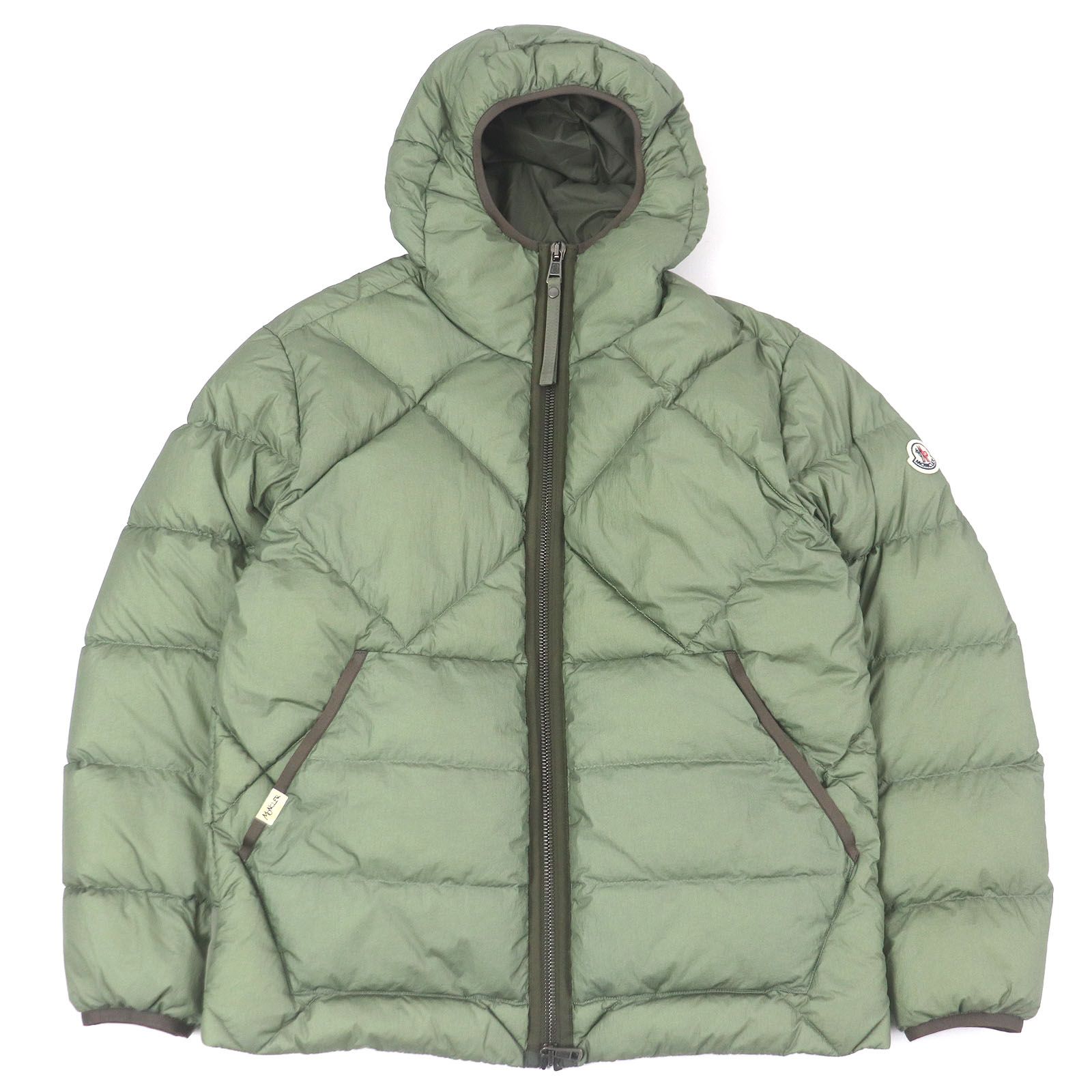 極美品□MONCLER モンクレール 21-22AW REYNAUD フーデッド ダウン 
