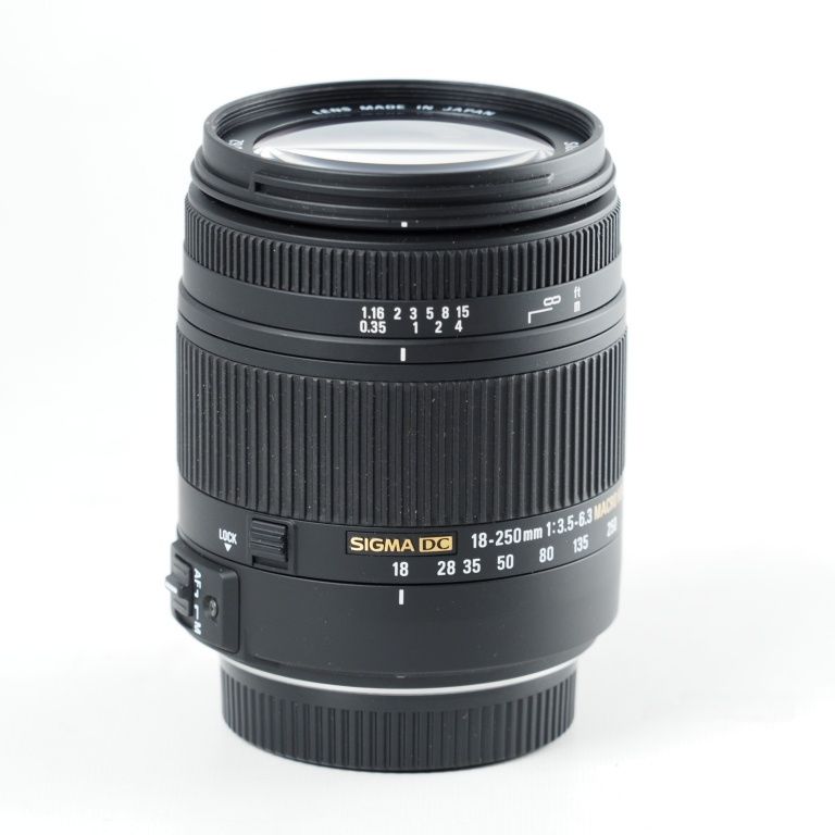 カメラ SIGMA 高倍率ズームレンズ 18-250mm F3.5-6.3 DC MACRO HSM