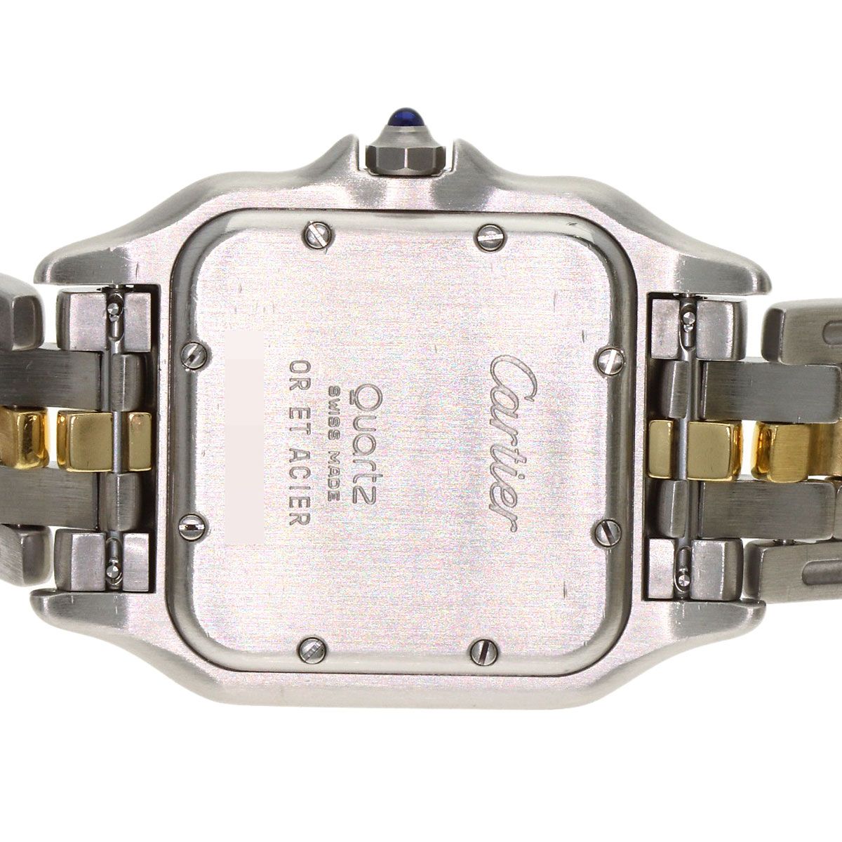 CARTIER カルティエ パンテール MM 1ロウ 腕時計 SS SSxK18YG ボーイズ
