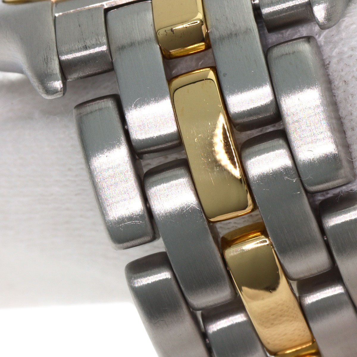 CARTIER カルティエ パンテール MM 1ロウ 腕時計 SS SSxK18YG ボーイズ