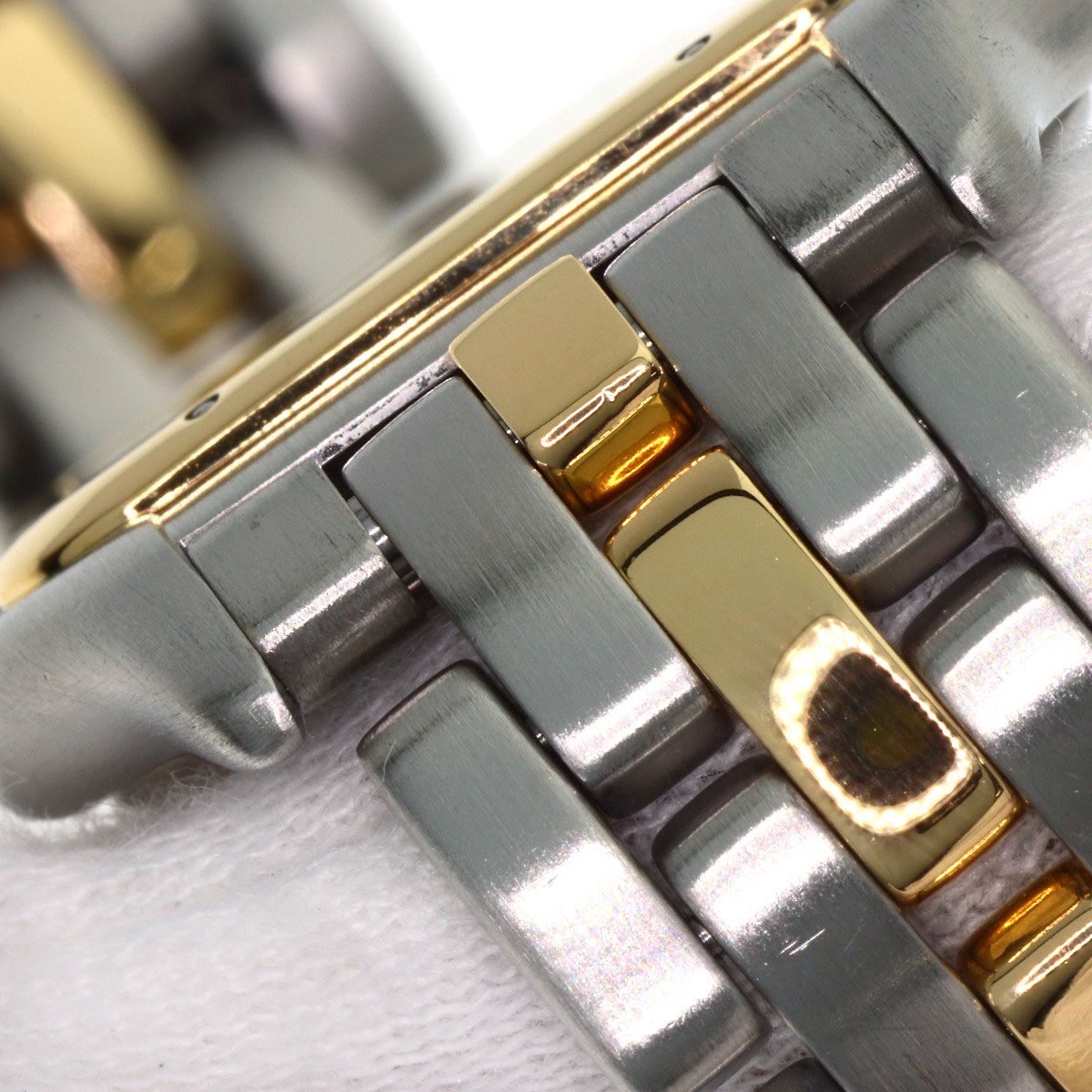 CARTIER カルティエ パンテール MM 1ロウ 腕時計 SS SSxK18YG ボーイズ