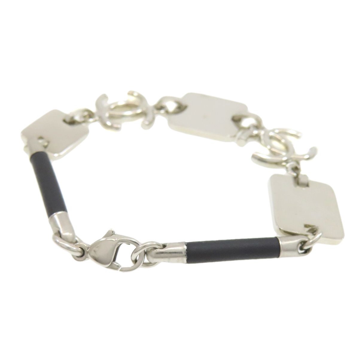 シャネル CHANEL ココマーク ブレスレット 金属製 フランス製 1998年 