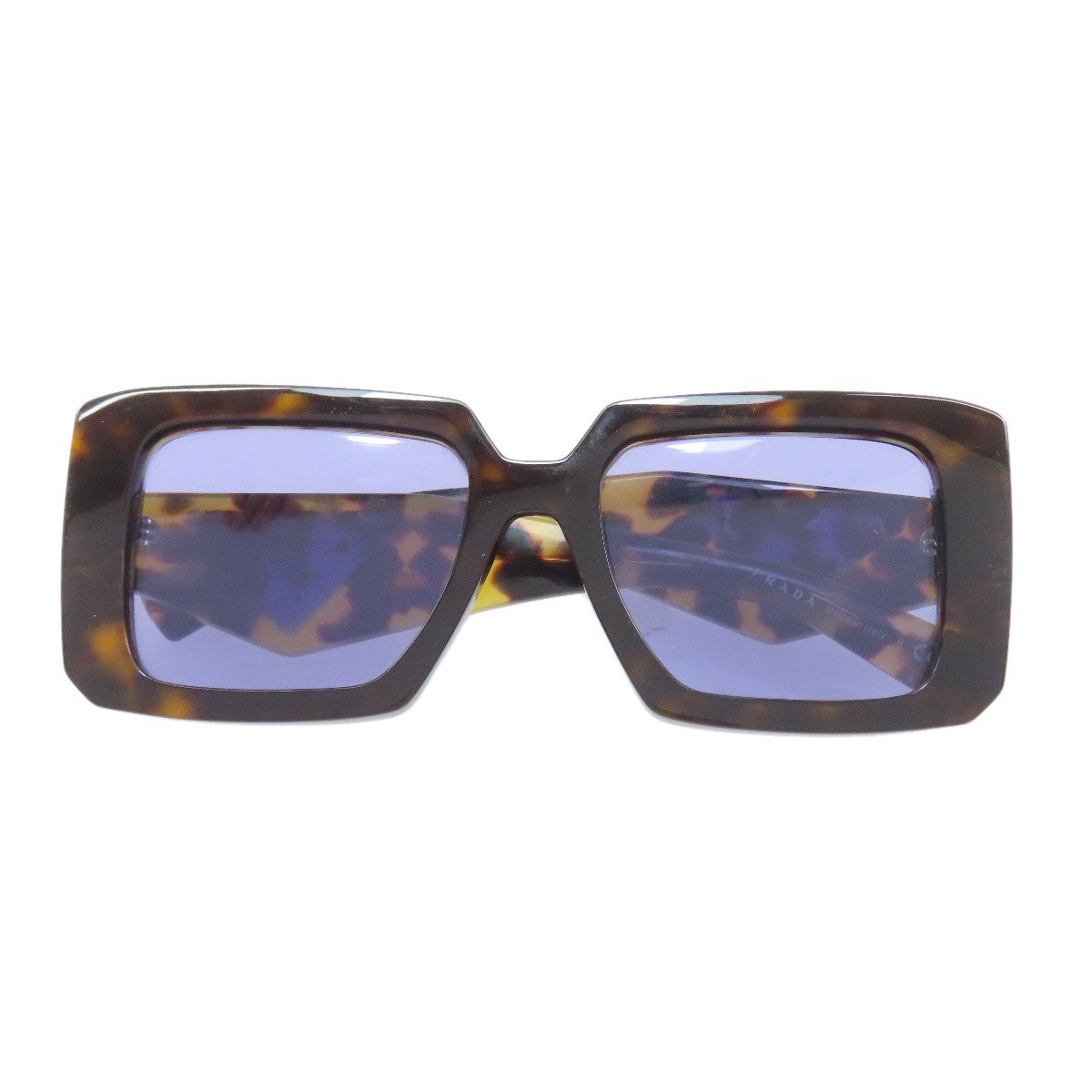 PRADA プラダ ロゴ サングラス プラスティック レディース [中古 