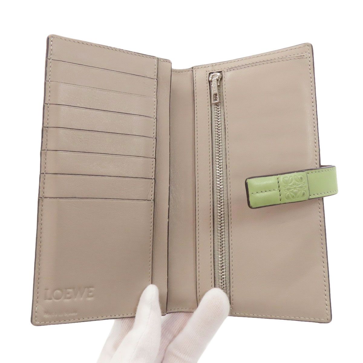 LOEWE ロエベ アナグラム ラージバーティカルウォレット 長財布（小銭 