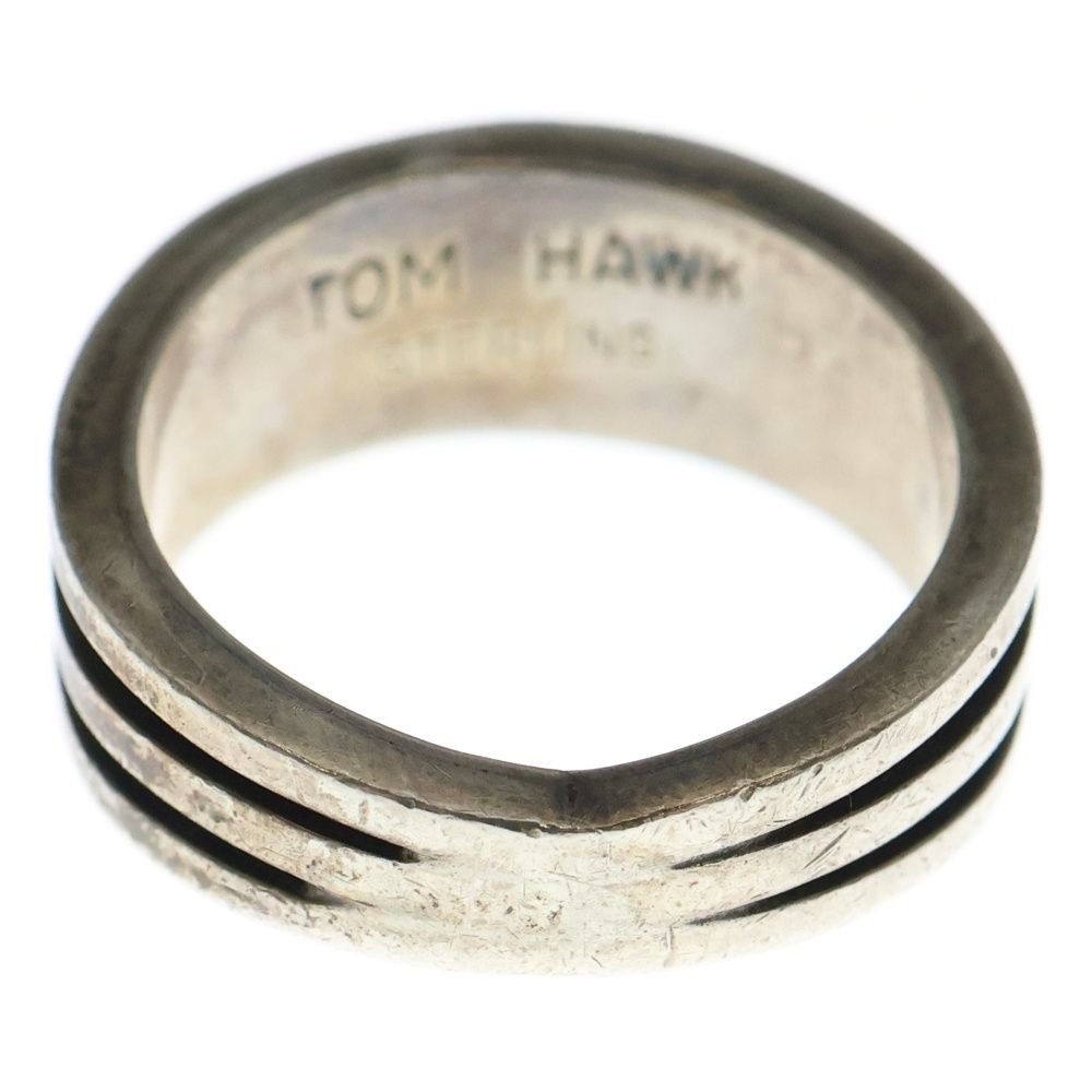 TOM HAWK (トムホーク) 2連ラインシルバーリング 指輪 シルバー TOM HAWK (トムホーク) 2連ラインシルバーリング 指輪 シルバー - メルカリ
