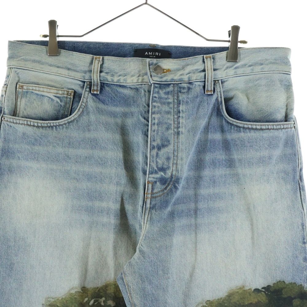 AMIRI (アミリ) SAFARI STRAIGHT JEAN サファリ チータープリント