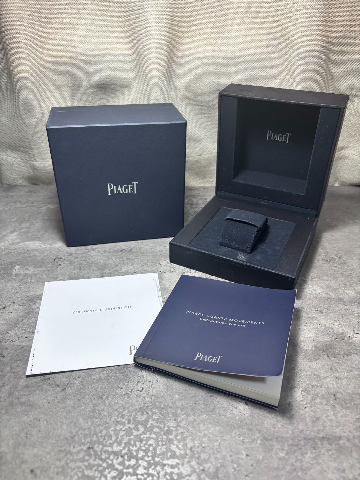 Piaget ピアジェ アンティーク ヴィンテージ 空箱 時計ケース BOX 取扱