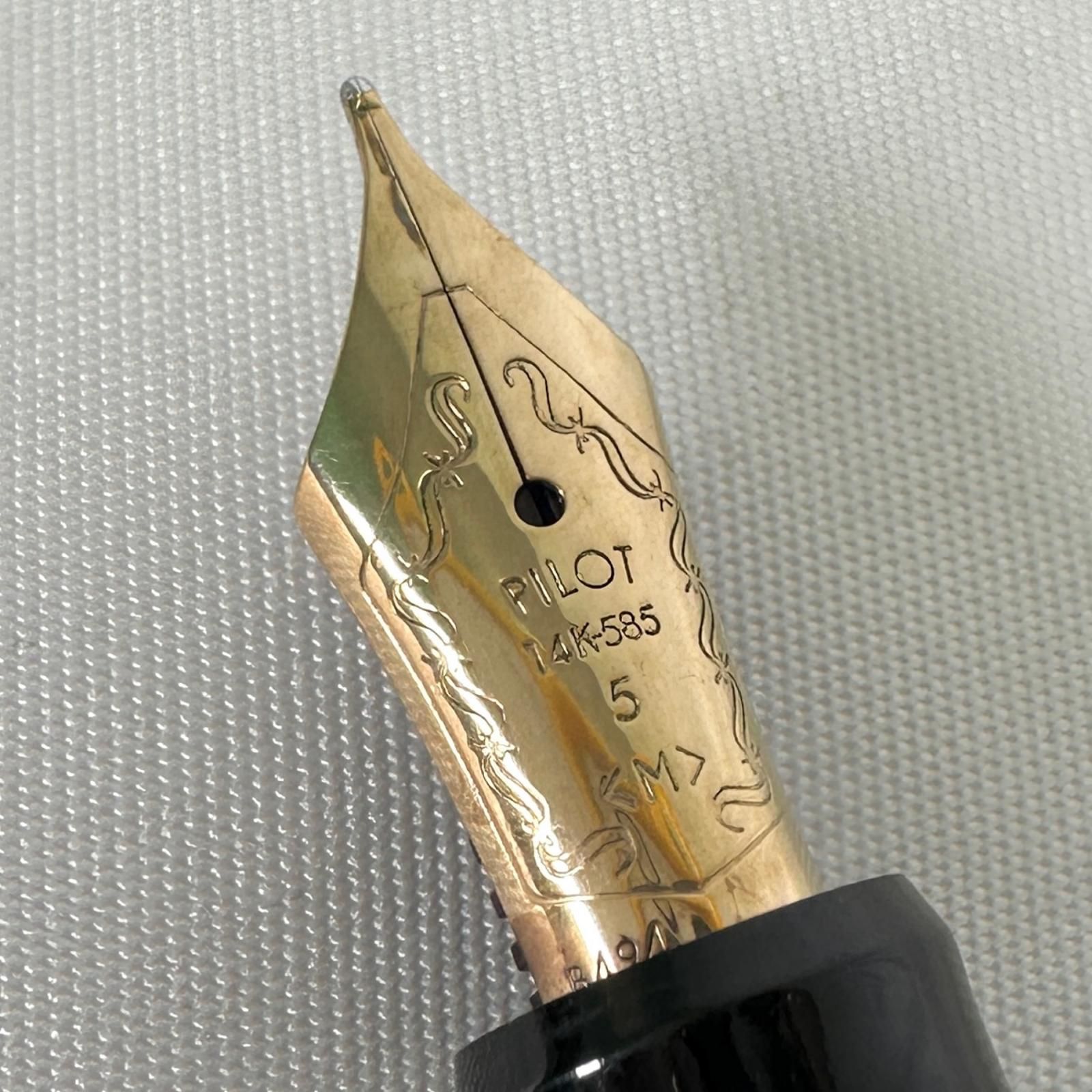 i227A K14 万年筆 14金 PILOT パイロット CUSTOM 74 ペン先 14K-585