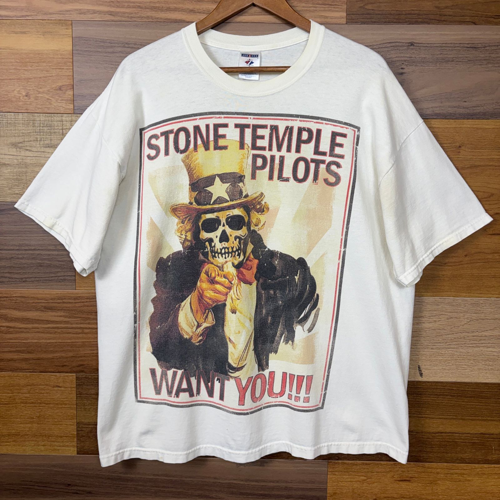 00s STONE TEMPLE PILOTS WANT YOU!!! バンドT ロックT T-sh Tシャツ 