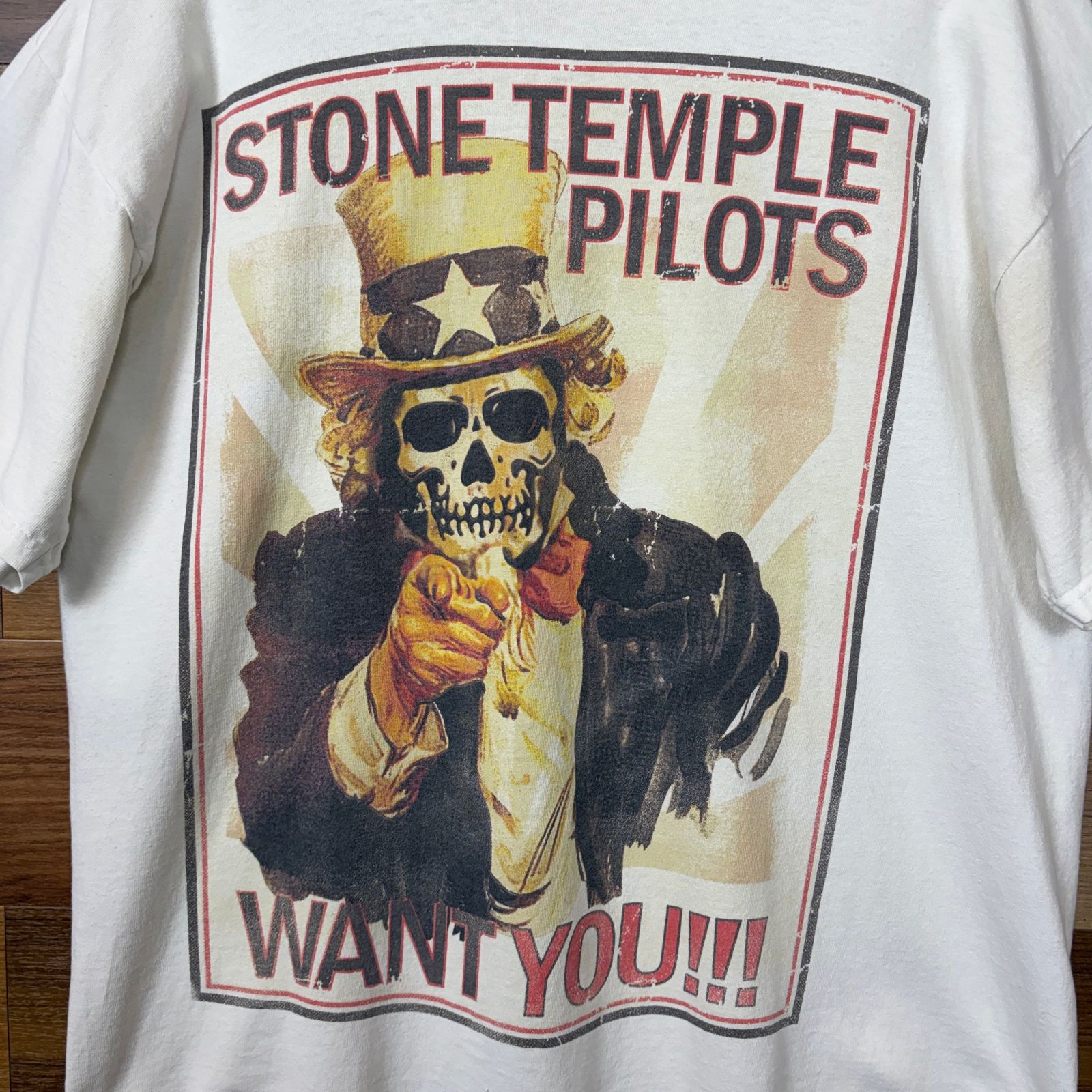 00s STONE TEMPLE PILOTS WANT YOU!!! バンドT ロックT T-sh Tシャツ 