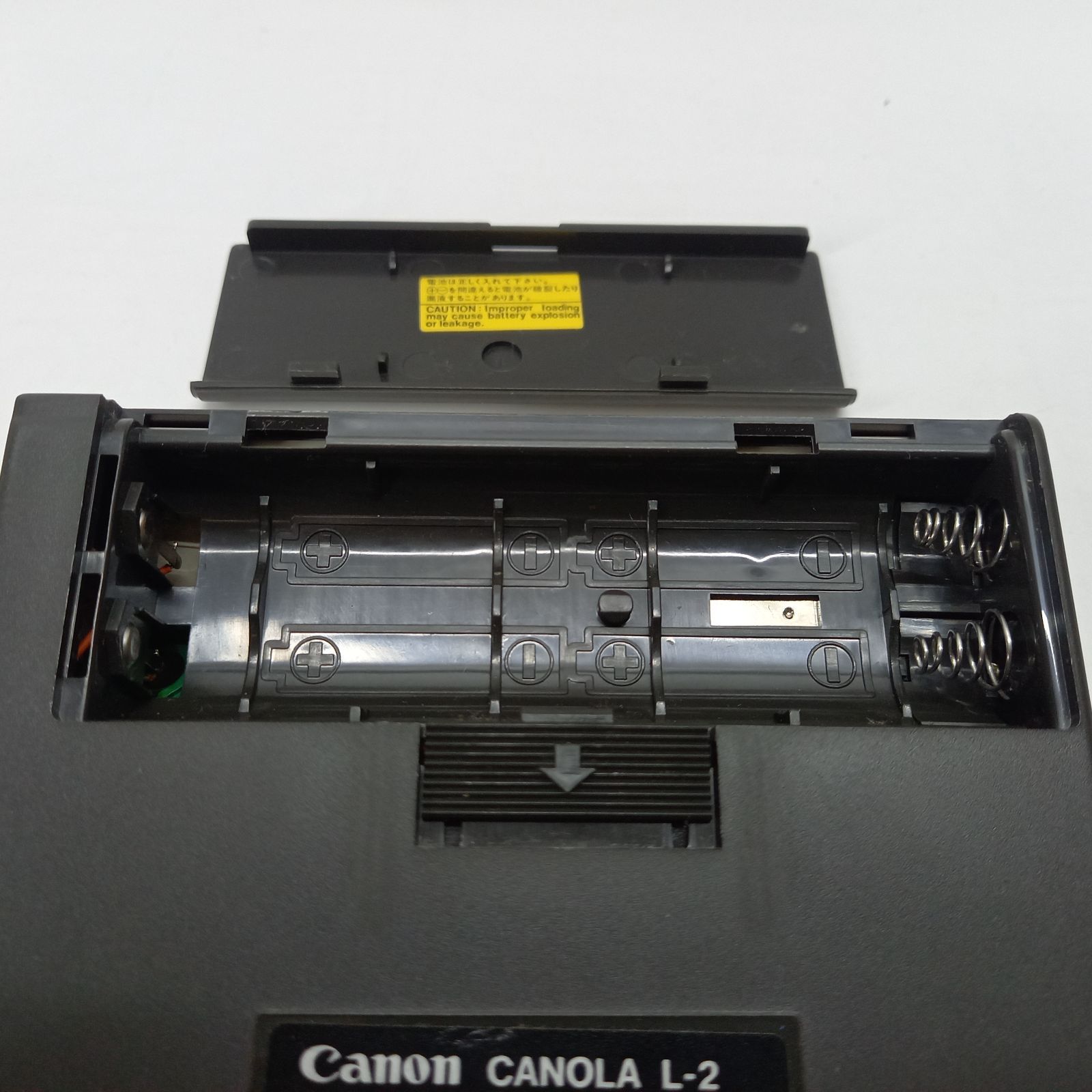 キャノン Canola L-2 電卓 計算機 昭和レトロ ヴィンテージ Canon