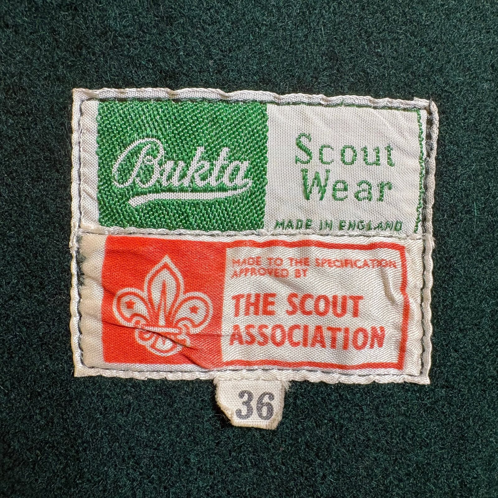 UK製 40s~50s BSA Boy Scout ボーイスカウト ウールジャケット サイズ 