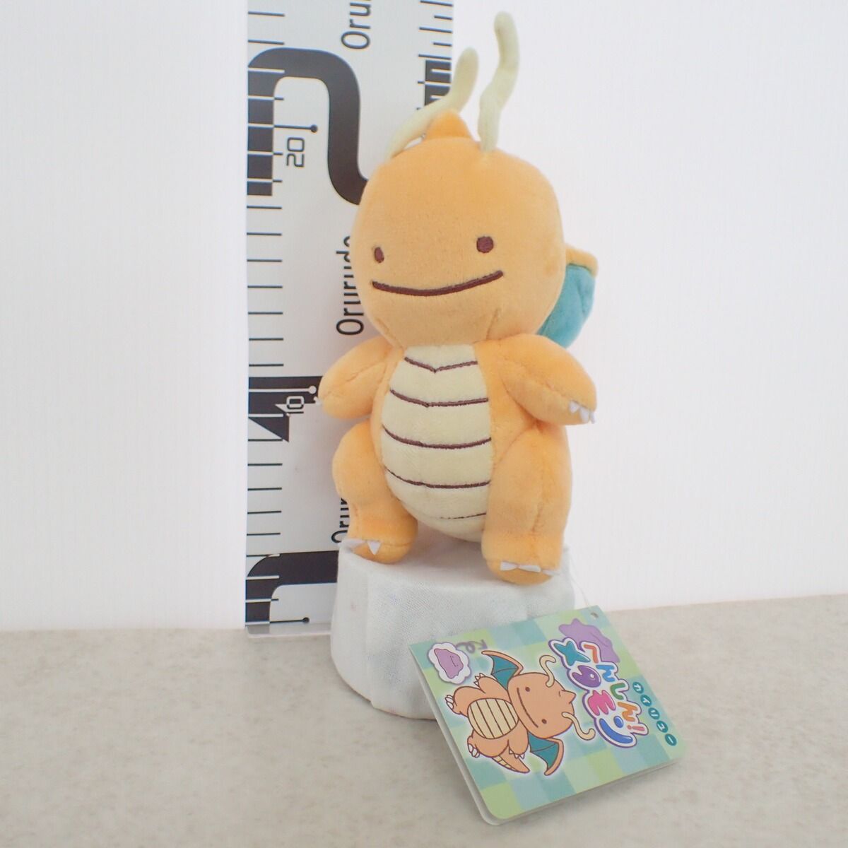 ポケモンセンター ぬいぐるみ へんしん!メタモン カイリュー 紙タグ