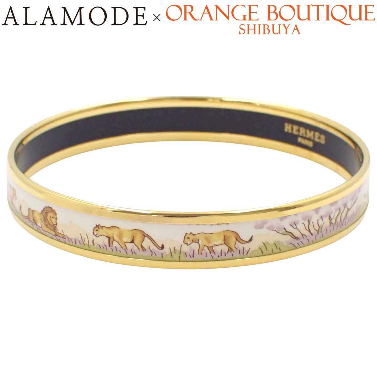HERMES(エルメス) エマイユPM メタル(GP) バングル ブレスレット HERMES(エルメス) エマイユPM メタル(GP) バングル ブレスレット