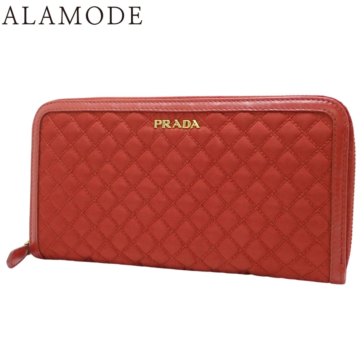 PRADA(プラダ) ラウンドファスナー 長財布 ロングウォレット ジップ 