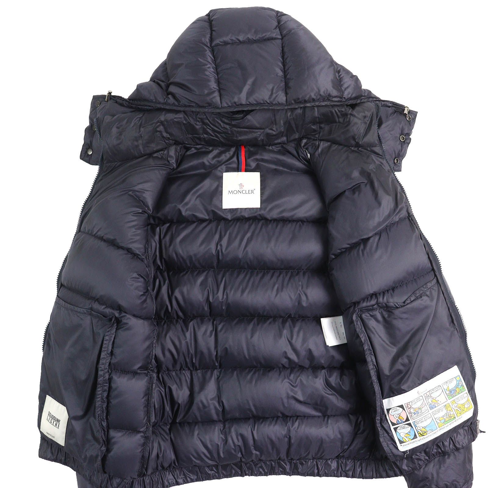 良品△MONCLER モンクレール WILLM ウィルム ロゴワッペン 