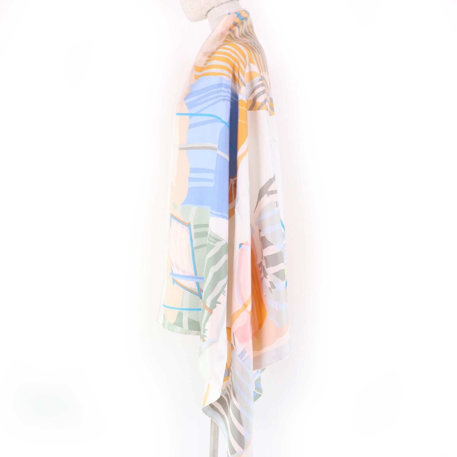 極美品☆HERMES エルメス レクタングル ノルマンディー海岸の魅力 