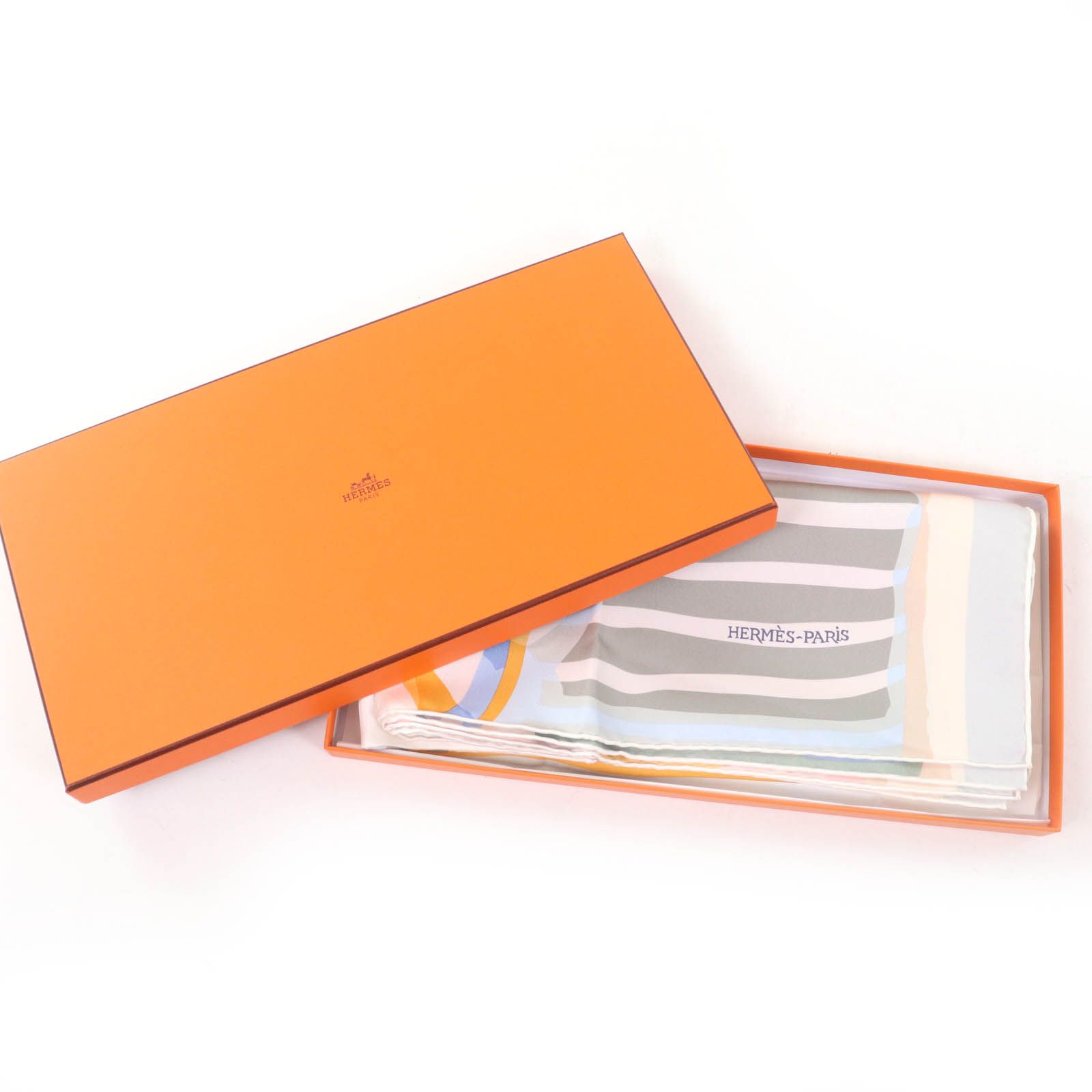 極美品☆HERMES エルメス レクタングル ノルマンディー海岸の魅力 