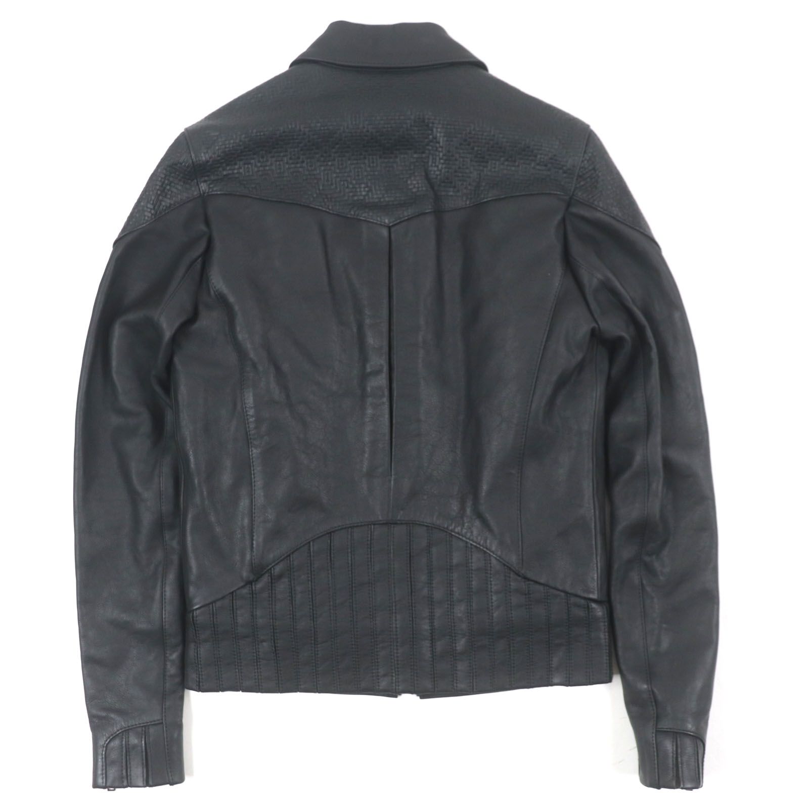 極美品▽DENHAM デンハム 01-13-06-25-001 CODY RL 牛革 レザー 切替 