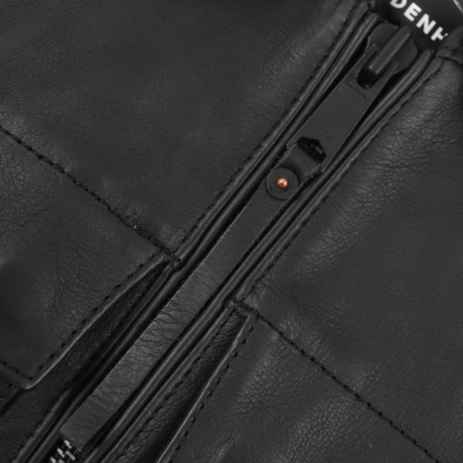 極美品▽DENHAM デンハム 01-13-06-25-001 CODY RL 牛革 レザー 切替
