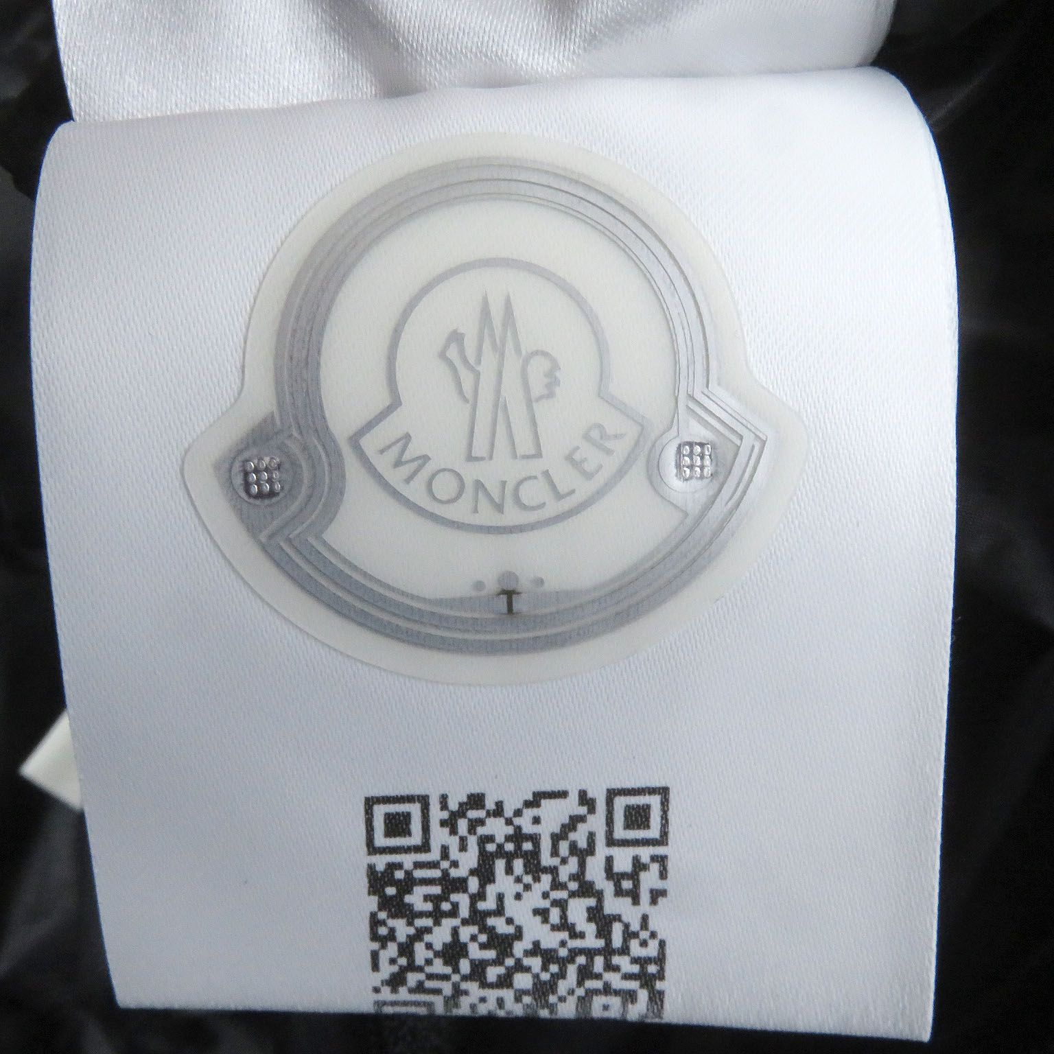 美品□MONCLER モンクレール 19-20AW MENUE GIUBBOTTO デカロゴ