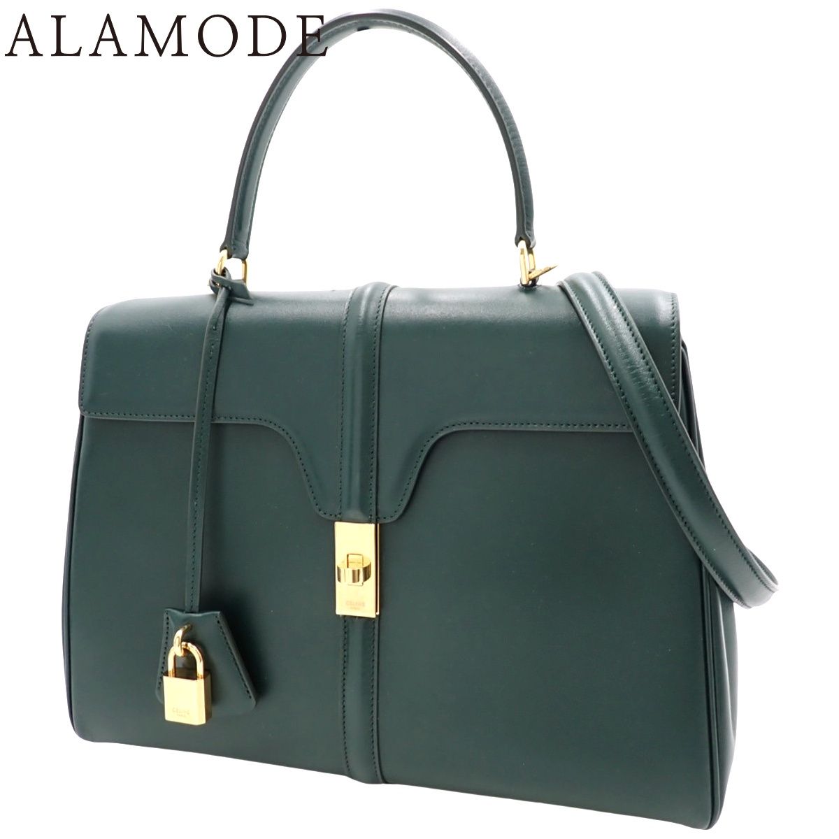 CELINE(セリーヌ) クラシック 16 セーズ ミディアム ハンドバッグ 2WAY 