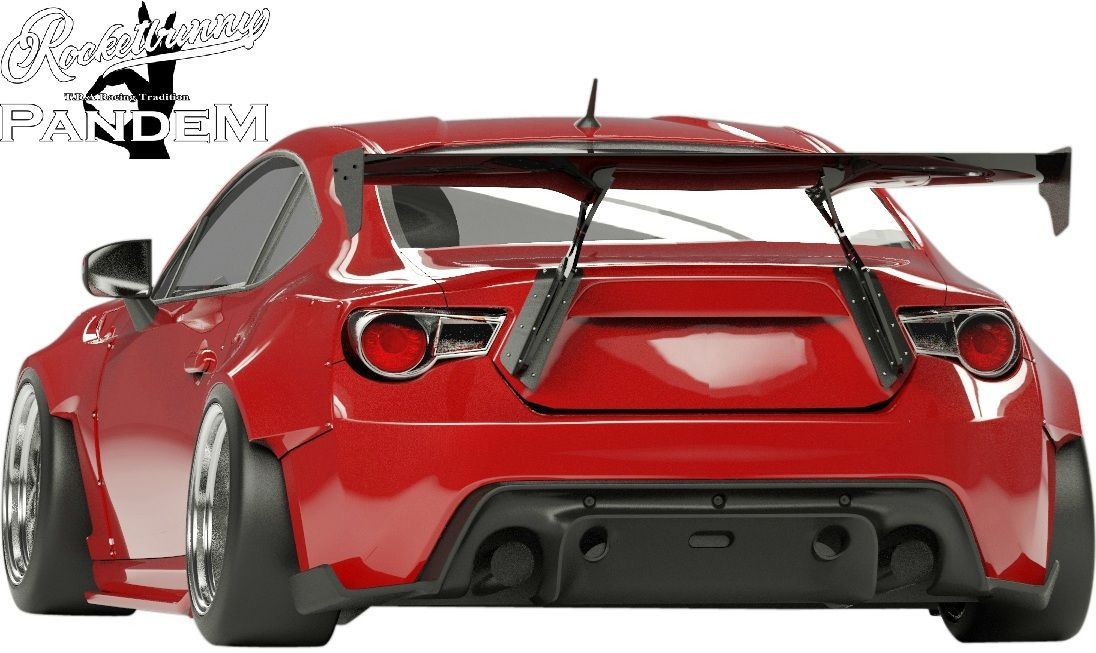 M's】 トヨタ 86 ZN6 (2012.4-2021.10) PANDEM V1 GTウイング GT-WING