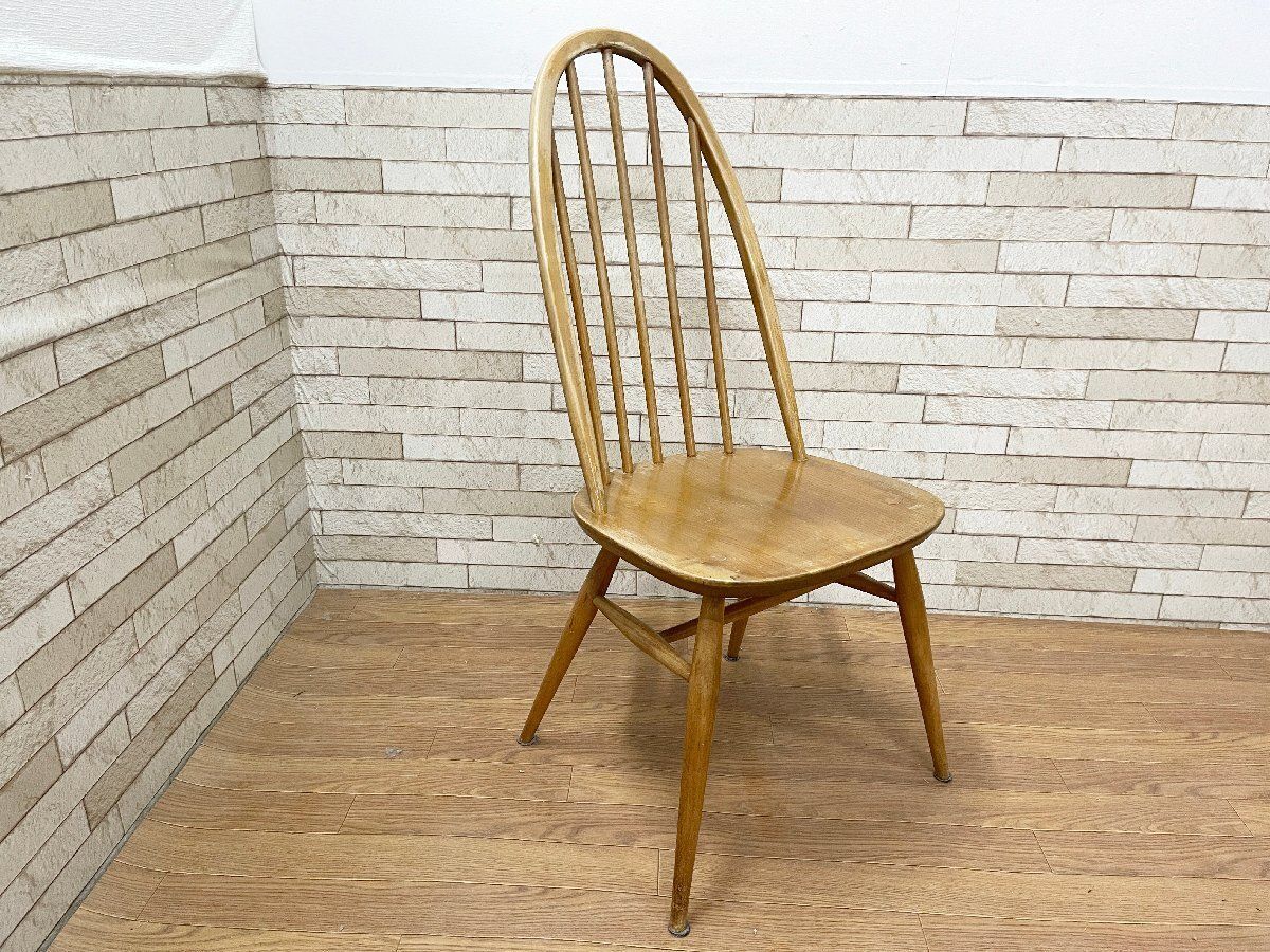 ○アーコール ERCOL クエーカ－チェア ダイニングチェア ウィンザー