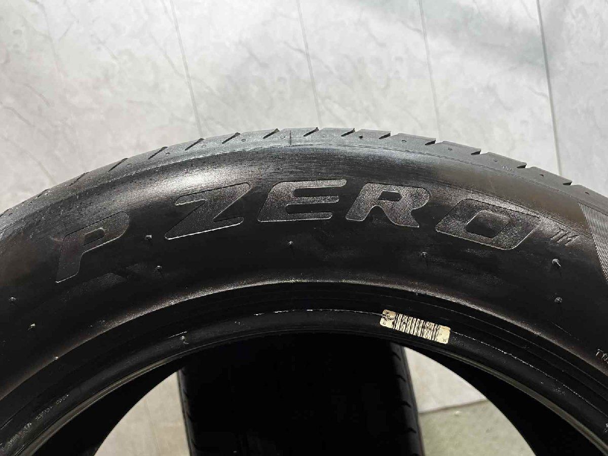 PIRELLI P ZERO LR 255/55R19 19インチ 夏タイヤ 2本 バリ溝 21年