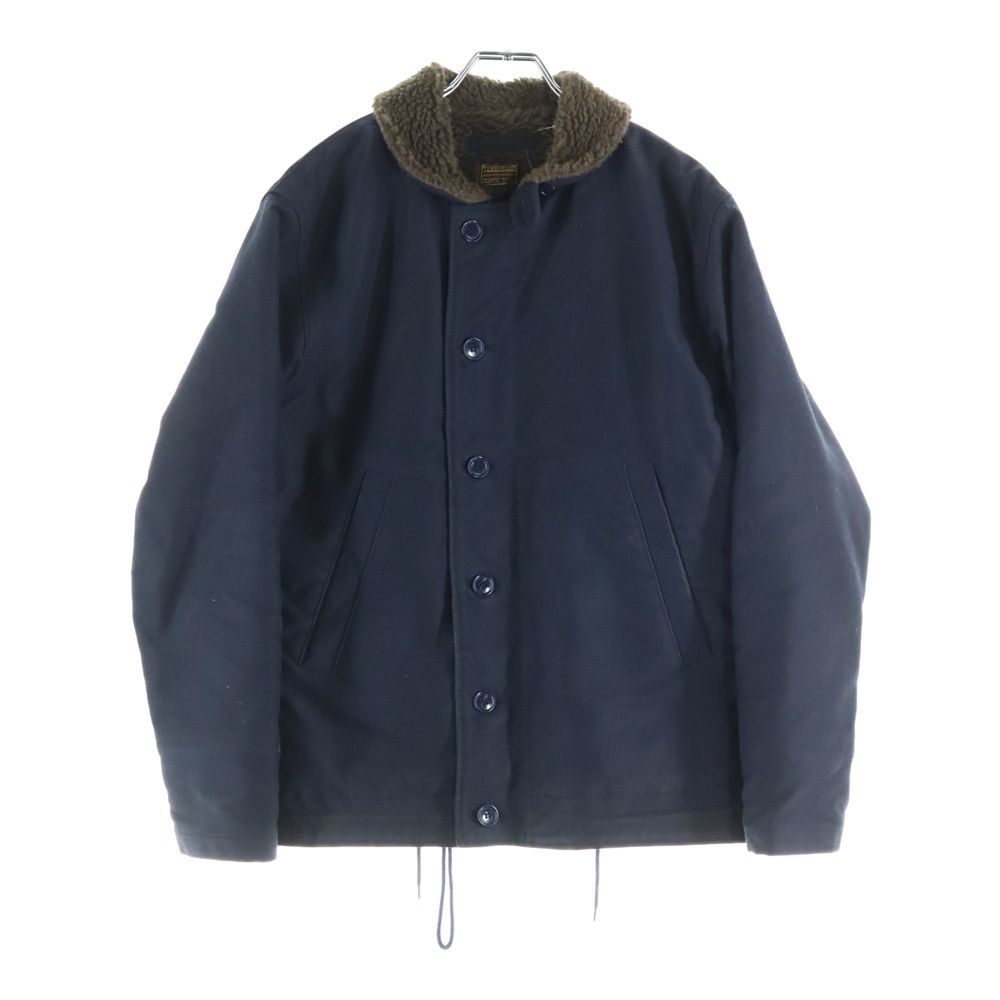 TENDERLOIN テンダーロイン N-1 K.SEVEN アルパカウール デッキジャケット ネイビー TENDERLOIN (テンダーロイン) N-1 K.SEVEN アルパカウール デッキ