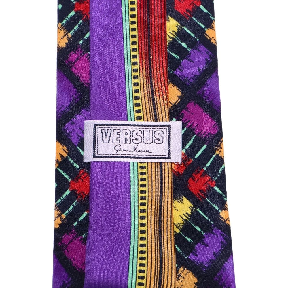 VERSACE(ヴェルサーチ) 総柄シルクネクタイ メンズ ファッション雑貨 VERSACE ネクタイ シルク100% メンズ ヴェルサーチ – Rehello by BOOKOFF